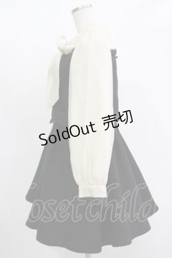 画像2: Rojita / ビジュボウタイリボンツイードワンピース Free ブラック/ベージュ H-25-12-10-029-LO-OP-NS-ZH