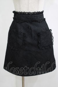 Ank Rouge / レーススカート M ブラック H-25-12-10-034-CA-SK-NS-ZH