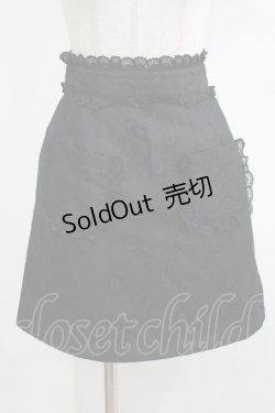 画像1: Ank Rouge / レーススカート M ブラック H-25-12-10-034-CA-SK-NS-ZH