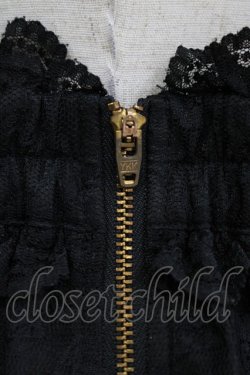 画像4: Ank Rouge / レーススカート M ブラック H-25-12-10-034-CA-SK-NS-ZH