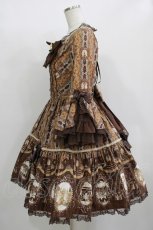 画像2: Angelic Pretty / カメオウィンドウDress Free ブラウン H-25-12-10-003-AP-OP-NS-ZH (2)