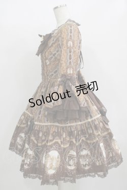 画像2: Angelic Pretty / カメオウィンドウDress Free ブラウン H-25-12-10-003-AP-OP-NS-ZH