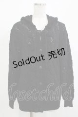 KANEKO ISAO / カーディガン Free ブラック H-25-12-10-036-EL-TO-NS-ZH