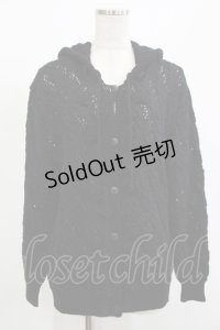 KANEKO ISAO / カーディガン Free ブラック H-25-12-10-036-EL-TO-NS-ZH
