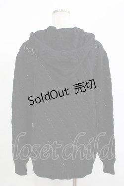 画像3: KANEKO ISAO / カーディガン Free ブラック H-25-12-10-036-EL-TO-NS-ZH