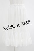 アトリエフク / フリルいっぱいパニエ 60cm丈 Free オフ H-25-12-10-037-EL-SK-NS-ZH