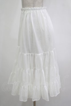 画像2: アトリエフク / フリルいっぱいパニエ 60cm丈 Free オフ H-25-12-10-037-EL-SK-NS-ZH