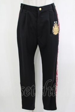 画像1: ALICE and the PIRATES / Magical Goat Skull Princeロングパンツ Free エンジ H-25-12-10-039-PA-PA-NS-ZH