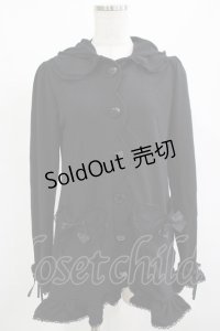 DearMyLove / うさみみカーディガン M ブラック H-25-12-10-041-EL-TO-NS-ZH