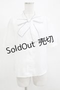 Fi.n.t / ピコミシンシアーボウタイブラウス Free OFF WHITE H-25-12-10-044-CA-BL-NS-ZH