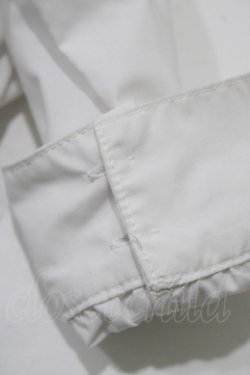 画像5: Fi.n.t / ロゴ刺繍ボウタイ長袖ブラウス Free OFF WHITE H-25-12-10-045-CA-BL-NS-ZH