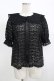 画像1: m petit by misako / TT* AOKレースブラウス M ブラック H-25-12-10-047-LO-BL-NS-ZH (1)