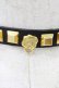 画像2: Q-pot. / レザーチョーカー  ブラック×ゴールド H-25-12-10-1005-QP-AC-KB-ZH (2)