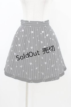 画像1: MILK / Sweetアロースカート  ブラックラメ×クールピンク H-25-12-10-1042-ML-SK-KB-ZH