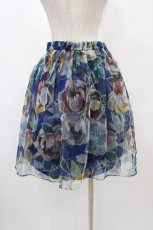 画像2: Jane Marple Dans Le Salon / フラワーチュチュスカート M ネイビー H-25-12-10-1043-JM-SK-ET-ZT262 (2)