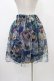 画像2: Jane Marple Dans Le Salon / フラワーチュチュスカート M ネイビー H-25-12-10-1043-JM-SK-ET-ZH (2)