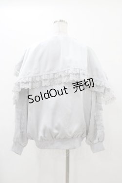 画像2: merry jenny / ribbonセーラーサテンブルゾン  ブルー H-25-12-10-1046-LO-JA-KB-ZH