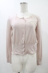 Emily Temple cute / シャイニーCANDYカーディガン  ピンク H-25-12-10-1047-ET-TO-KB-ZH
