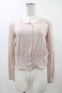 Emily Temple cute / シャイニーCANDYカーディガン  ピンク H-25-12-10-1047-ET-TO-KB-ZH