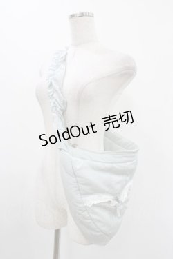 画像2: merry jenny / サテンハーフムーンショルダーbag  ブルー H-25-12-10-1007-LO-BG-KB-ZH