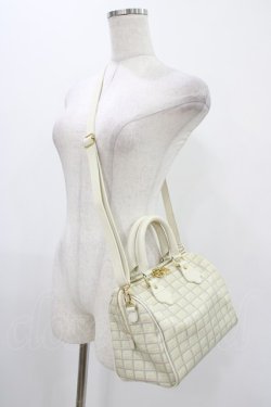 画像2: Q-pot. / ホワイトチョコレート・ミニボストンバッグ  ホワイトチョコレート H-25-12-10-1009-QP-BG-KB-ZH