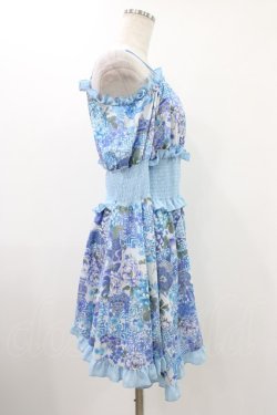 画像3: Qutie Frash / オフショルチュニック  水色 H-25-12-10-1016-QU-TO-KB-ZH