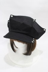 uf. / ツノツノキャスケット  ブラック H-25-12-10-1003-0-AC-KB-ZH