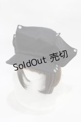 uf. / ツノツノキャスケット  ブラック H-25-12-10-1003-0-AC-KB-ZH