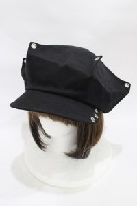 uf. / ツノツノキャスケット  ブラック H-25-12-10-1003-0-AC-KB-ZH