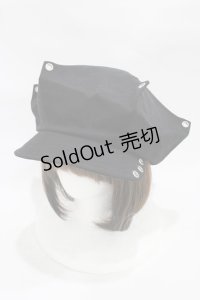 uf. / ツノツノキャスケット  ブラック H-25-12-10-1003-0-AC-KB-ZH