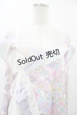 画像4: Qutie Frash / オフショル着物カーデ  ライトパープル H-25-12-10-1018-QU-TO-KB-ZH