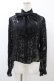 画像1: Moi-meme-Moitie / タイニーローズレースリボンブラウス 9号 ブラック H-25-12-10-1020-MO-BL-KB-ZH (1)