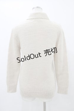 画像2: Leur Getter / ロイヤルキャットニットジャケット  アイボリー H-25-12-10-1021-LU-JA-KB-ZH