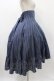 画像3: Sheglit / "小夜曲"バッスルスカート  ネイビー H-25-12-10-1022-EL-SK-KB-ZH (3)