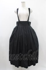 Jane Marple / タイプライターサスペンダースカート  ブラック H-25-12-10-1028-JM-SK-KB-ZH