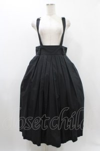 Jane Marple / タイプライターサスペンダースカート  ブラック H-25-12-10-1028-JM-SK-KB-ZH