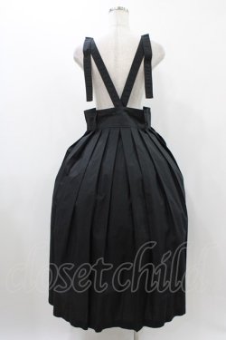 画像2: Jane Marple / タイプライターサスペンダースカート  ブラック H-25-12-10-1028-JM-SK-KB-ZH