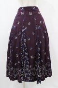 Jane Marple Dans Le Salon / Dance with roses gored skirt  ボルドーミックス H-25-12-10-1033-JM-SK-KB-ZH