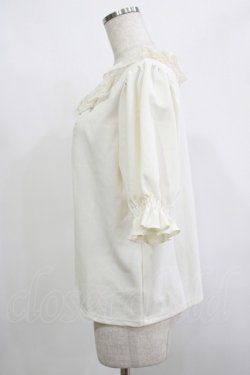 画像2: m petit by misako / TT*AOKエリレースPO M アイボリー H-25-12-10-048-LO-TO-NS-ZH