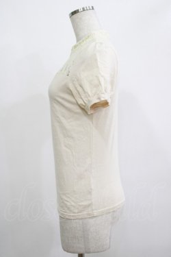 画像2: Fi.n.t / レース切替トップス Free IVORY H-25-12-10-050-CA-TO-NS-ZH