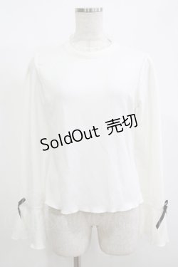 画像1: evelyn / リボントップス Free オフ H-25-12-10-051-LO-TO-NS-ZH