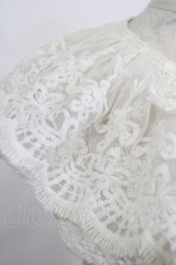 画像2: m petit by misako / AMレース付け襟  オフ H-25-12-10-062-LO-ZA-NS-ZH