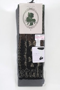 画像1: Cherirulu Chocola / ECMYOVKリボンシアー  ブラック H-25-12-10-063-GO-ZA-NS-ZH