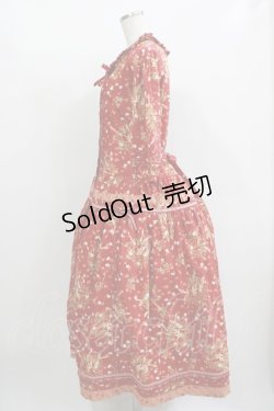 画像2: PINK HOUSE / いちご柄ワンピース Free レッド H-25-12-10-005-LO-OP-NS-ZH