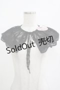 m petit by misako / AMレース付け襟  ブラック H-25-12-10-067-LO-ZA-NS-ZH