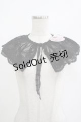 m petit by misako / AMレース付け襟  ブラック H-25-12-10-067-LO-ZA-NS-ZH