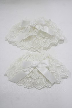 画像1: metamorphose / バラ付レースカフス Free オフ H-25-12-10-070-ME-ZA-NS-ZH