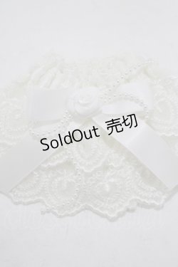 画像2: metamorphose / バラ付レースカフス Free オフ H-25-12-10-070-ME-ZA-NS-ZH