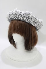 m petit by misako / TT*AMレースBベレー  グレー H-25-12-10-076-LO-AC-NS-ZH