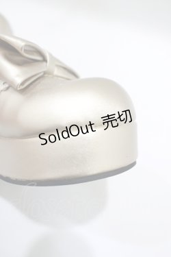 画像5: Amavel / クロスベルト厚底パンプス M/約23cm〜23.5cm ゴールド H-25-12-10-079-CA-SH-NS-ZH